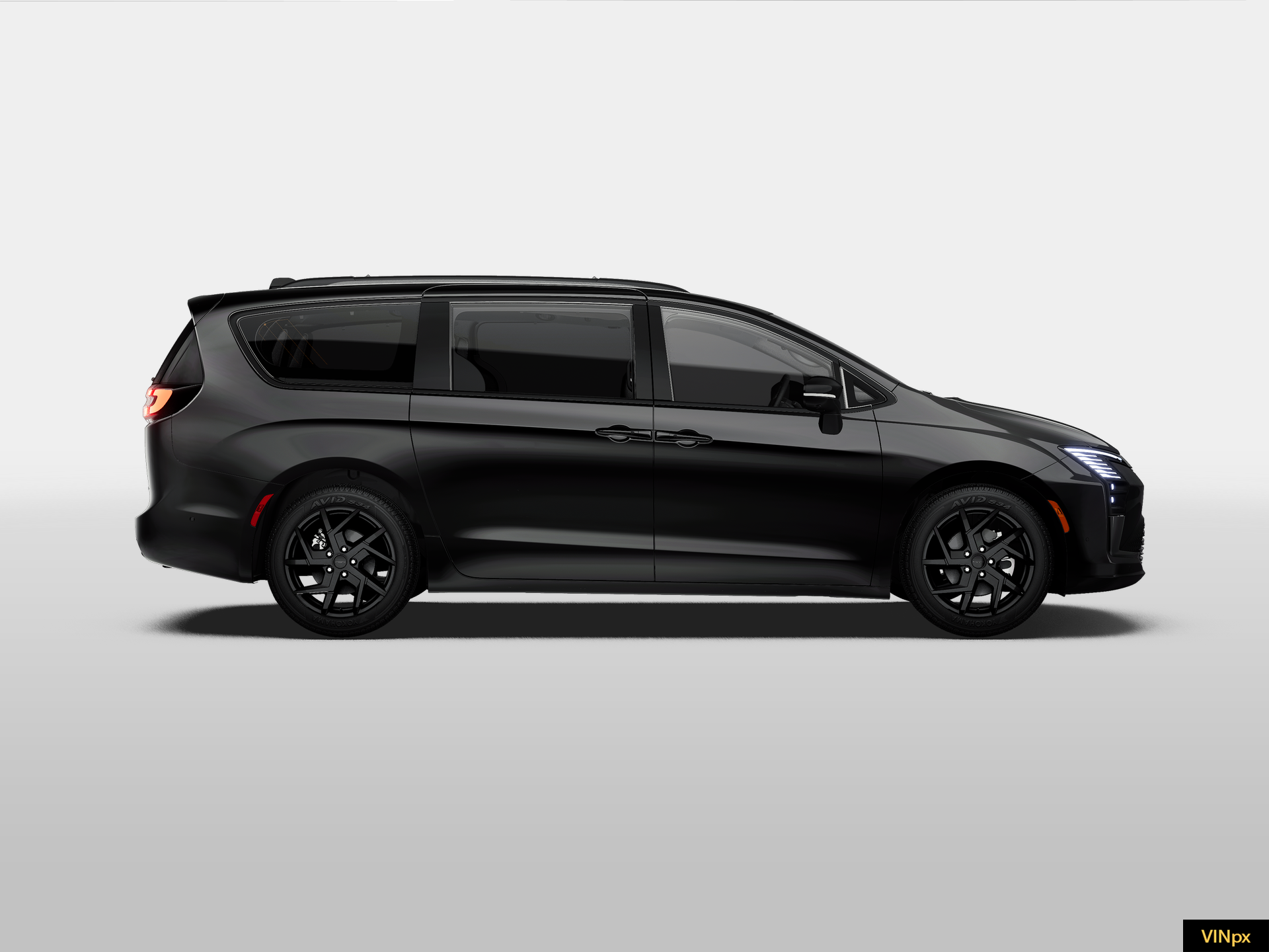 New 2027 Diamond Black Crystal Pearl-Coat Exterior Paint Chrysler Limited image 9
