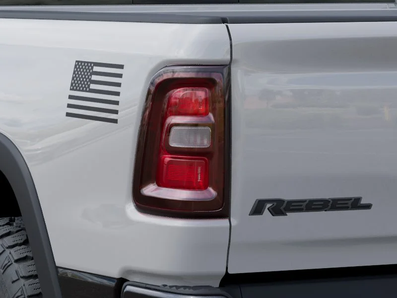 New 2026 Bright White Clear-Coat Exterior Paint RAM Rebel image 45