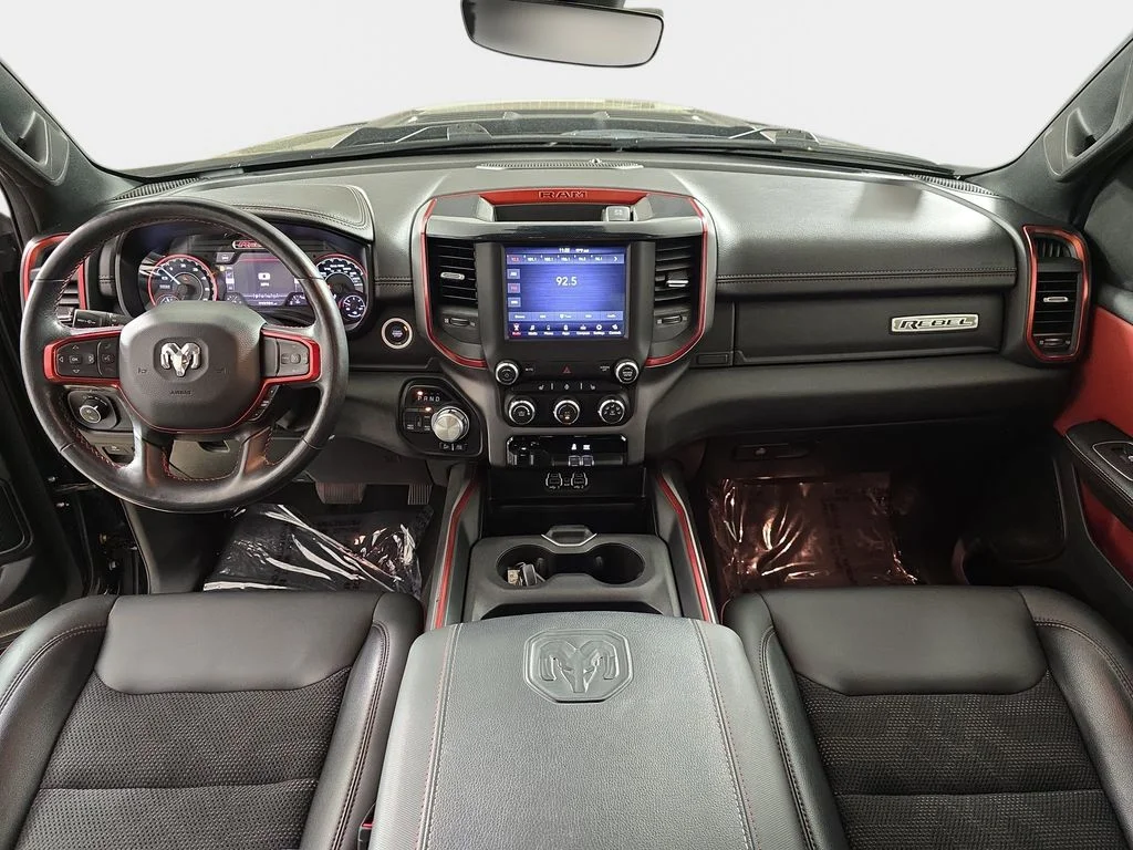 Used 2020 Diamond Black Crystal Pearlcoat Ram Rebel image 14