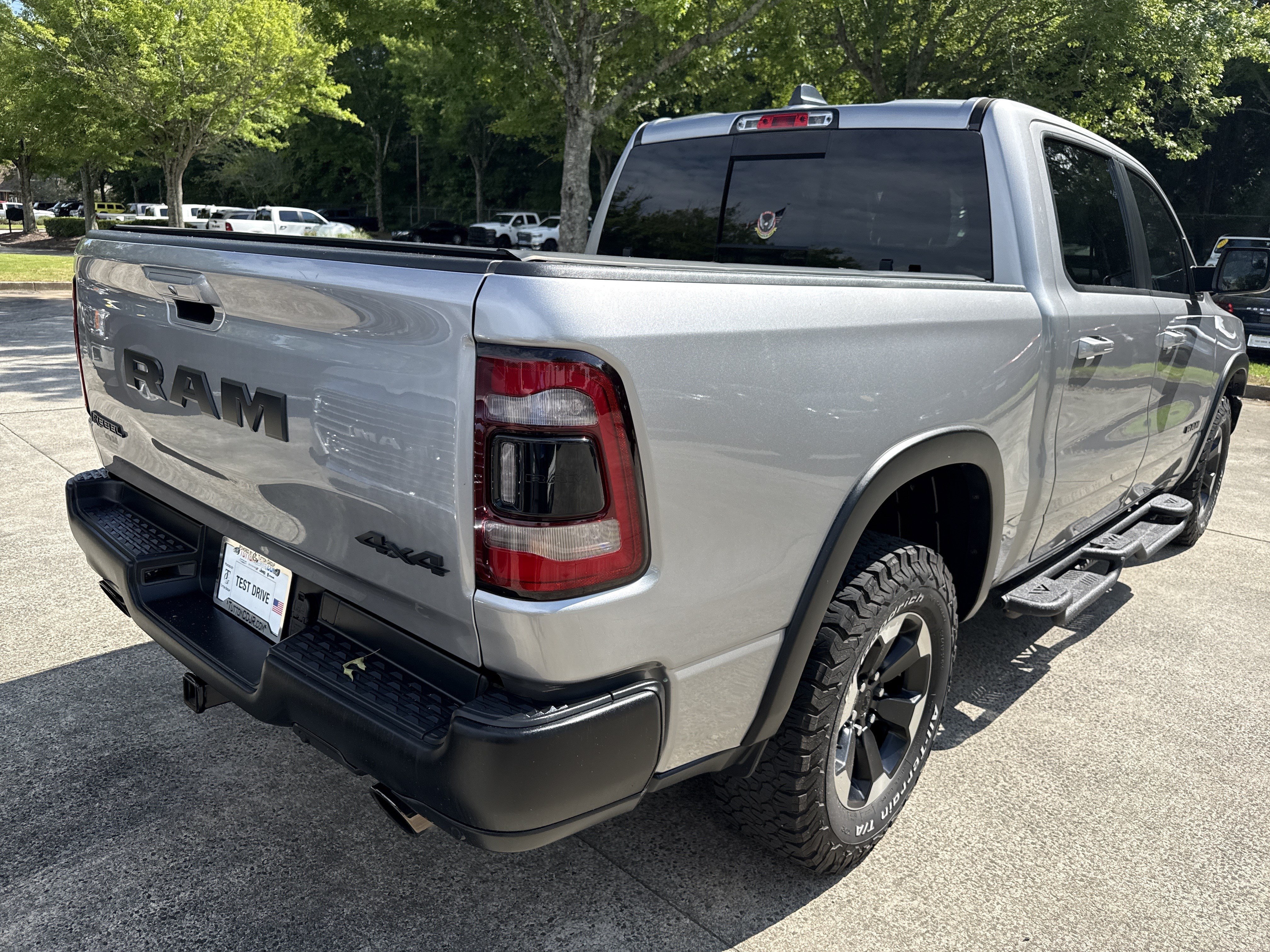 Used 2022 Billet Silver Metallic Clearcoat Ram Rebel image 7