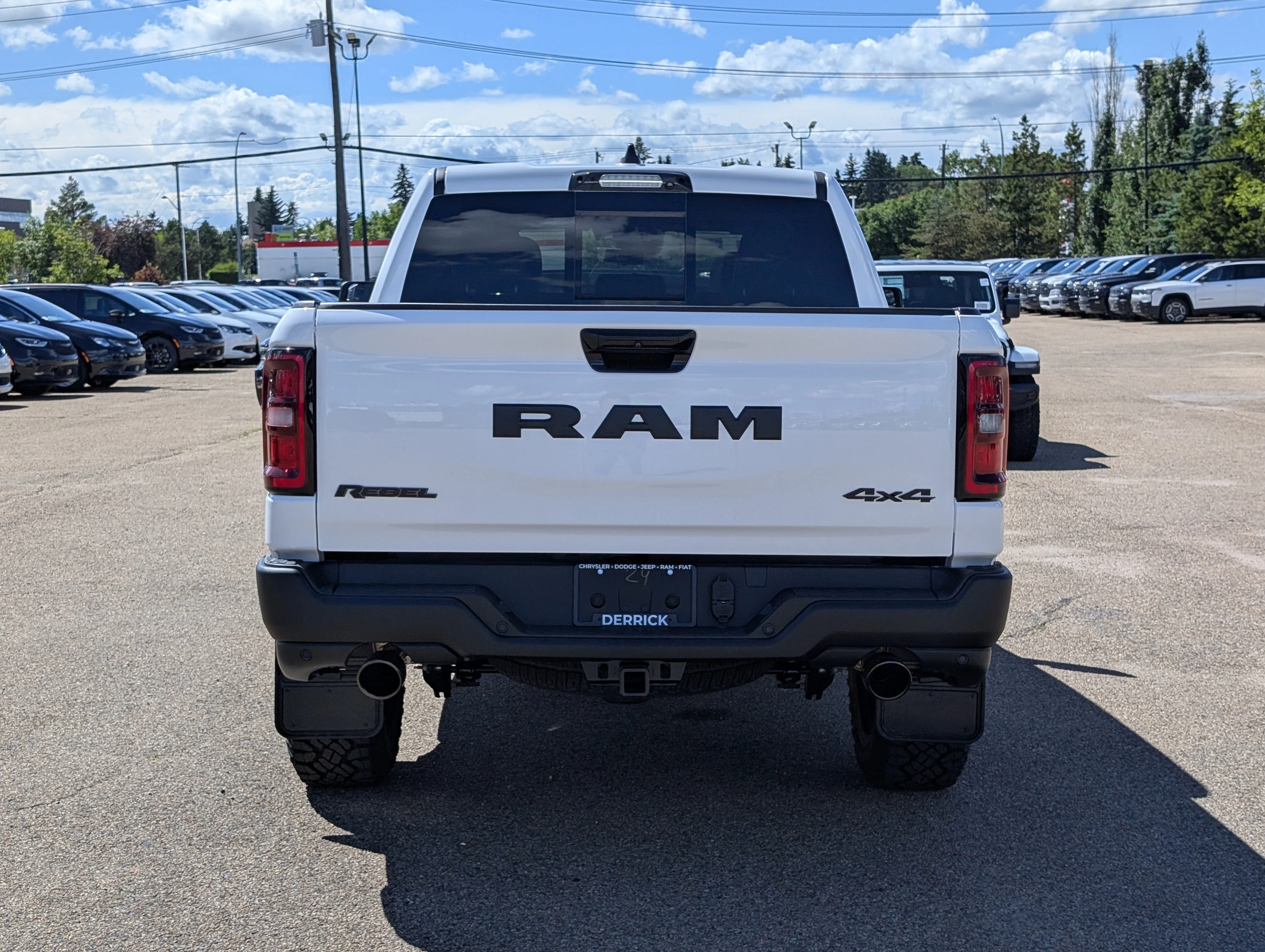 New 2026 Bright White Ram Rebel image 5