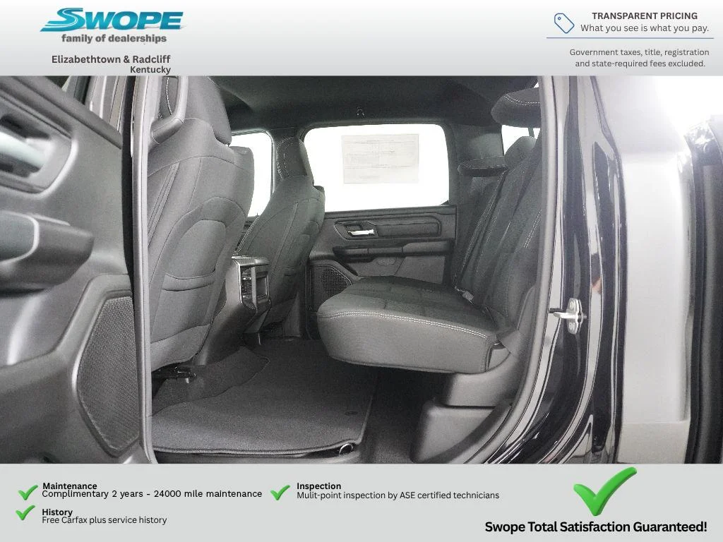 New 2026 Diamond Black Crystal Pearl-Coat Exterior Paint RAM Express image 11