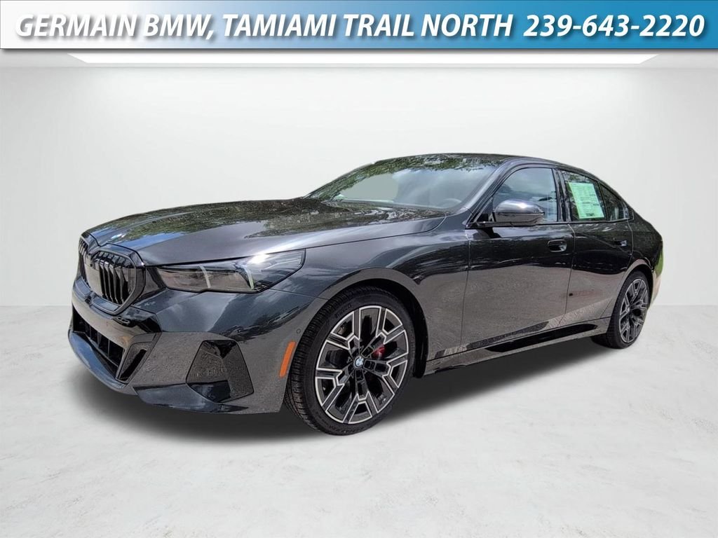 New 2027 Dark Graphite Metallic BMW 530i image 1