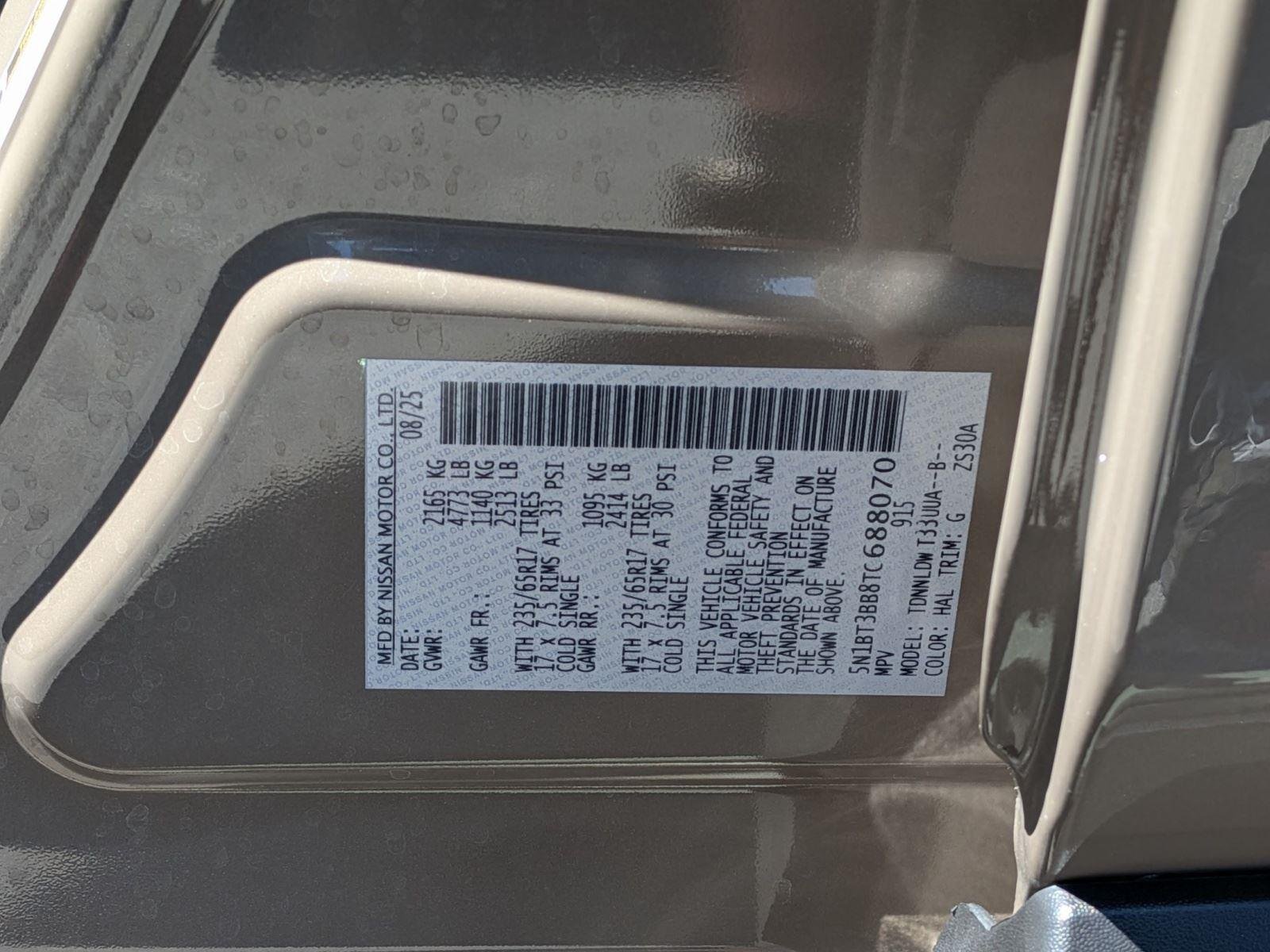 Used 2026 Baja Storm Metallic Nissan Rock Creek image 59