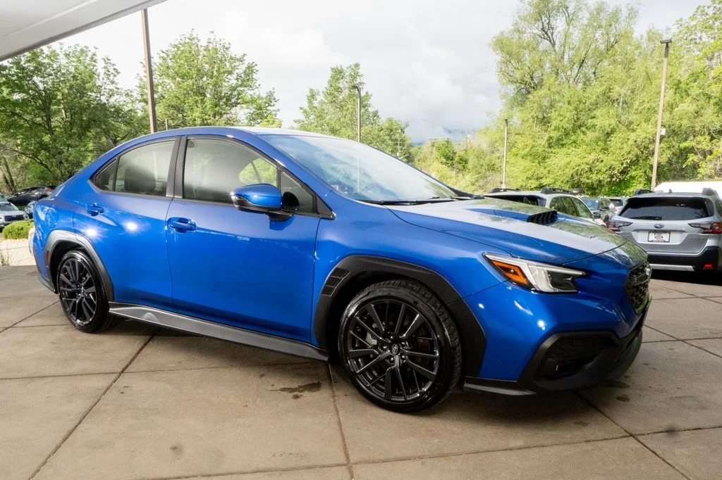 Certified Used 2024 Blue Subaru Limited image 2