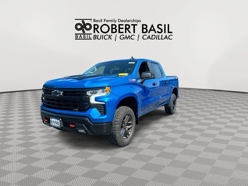 Used 2022 Glacier Blue Metallic Chevrolet LT Trail Boss image 4