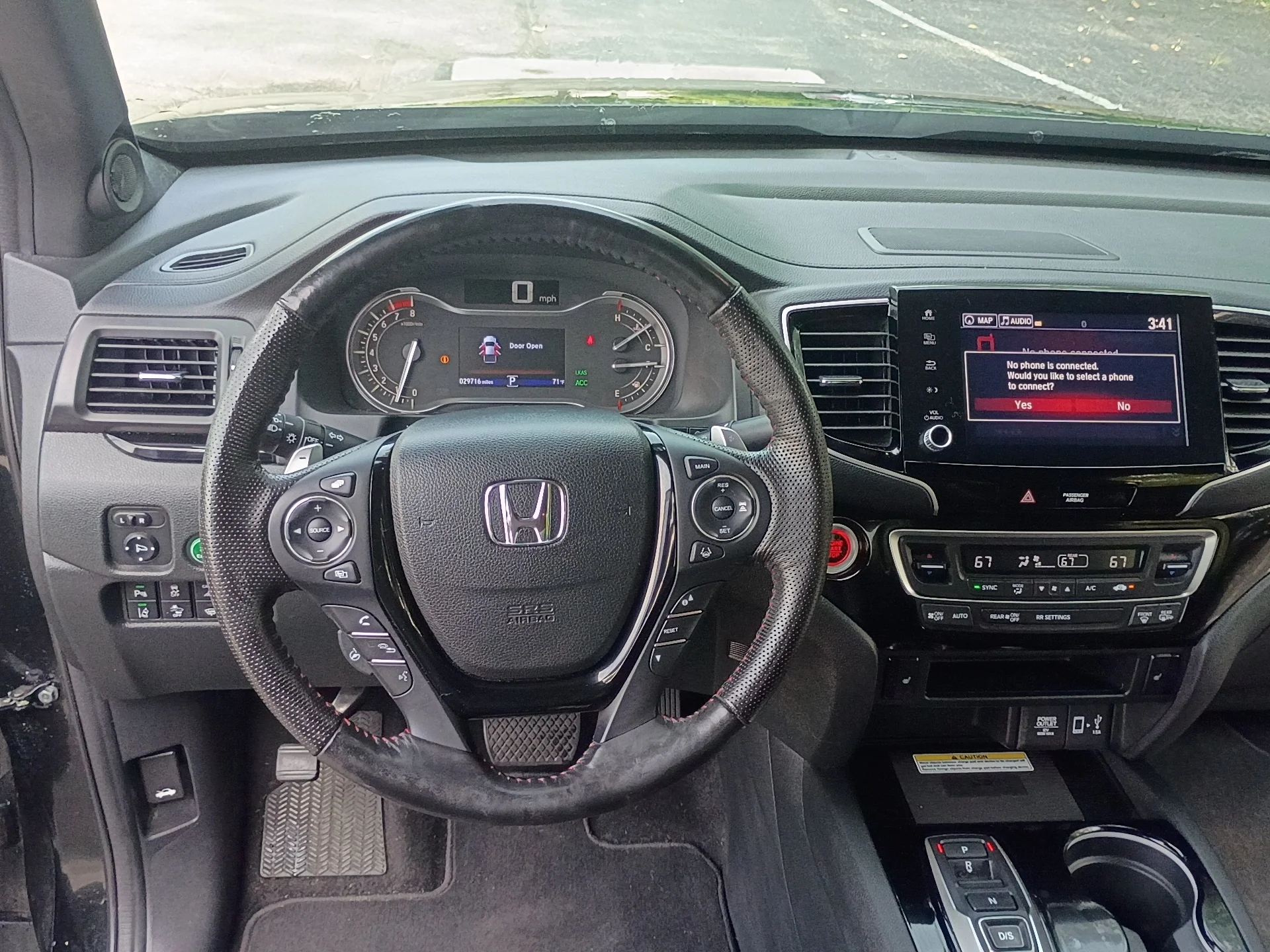 Certified Used 2023 Crystal Black Pearl Honda Black Edition image 14