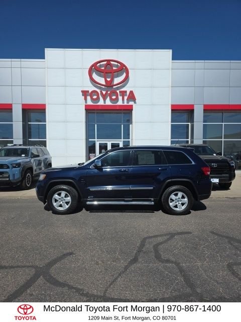 Used 2012 Blue Jeep Laredo image 2