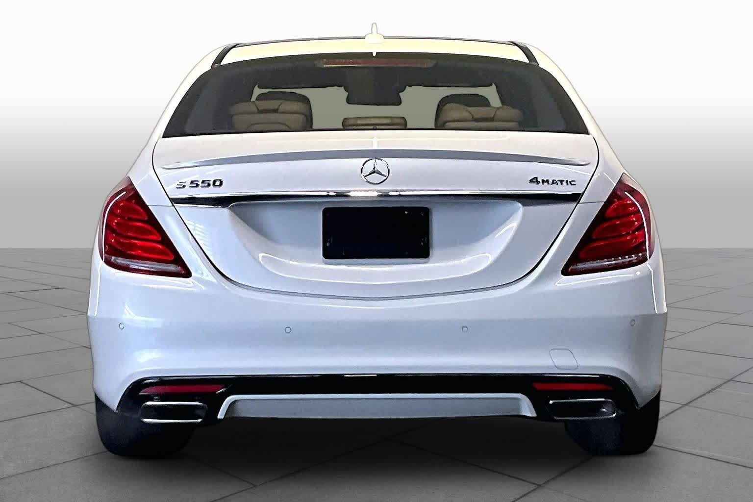 Used 2017 designo Diamond White Metallic Mercedes-Benz S 550 image 5
