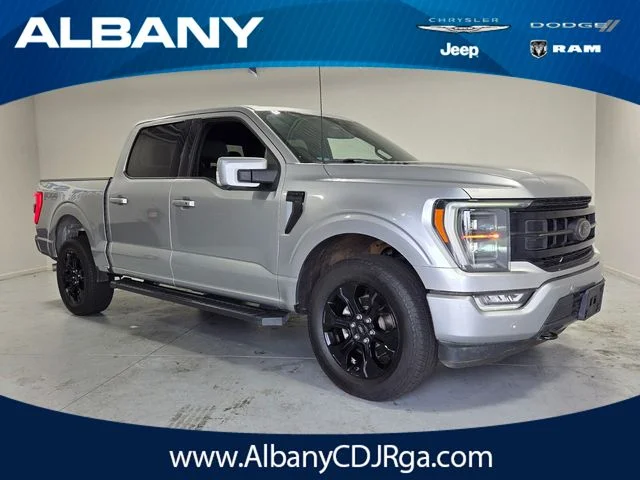 Used 2022 Silver Ford Lariat image 1
