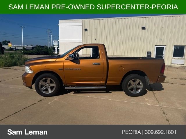 Used 2012 RAM Ram 1500 Pickup Express with VIN 3C6JD6ATXCG276794 for sale in Peoria, IL
