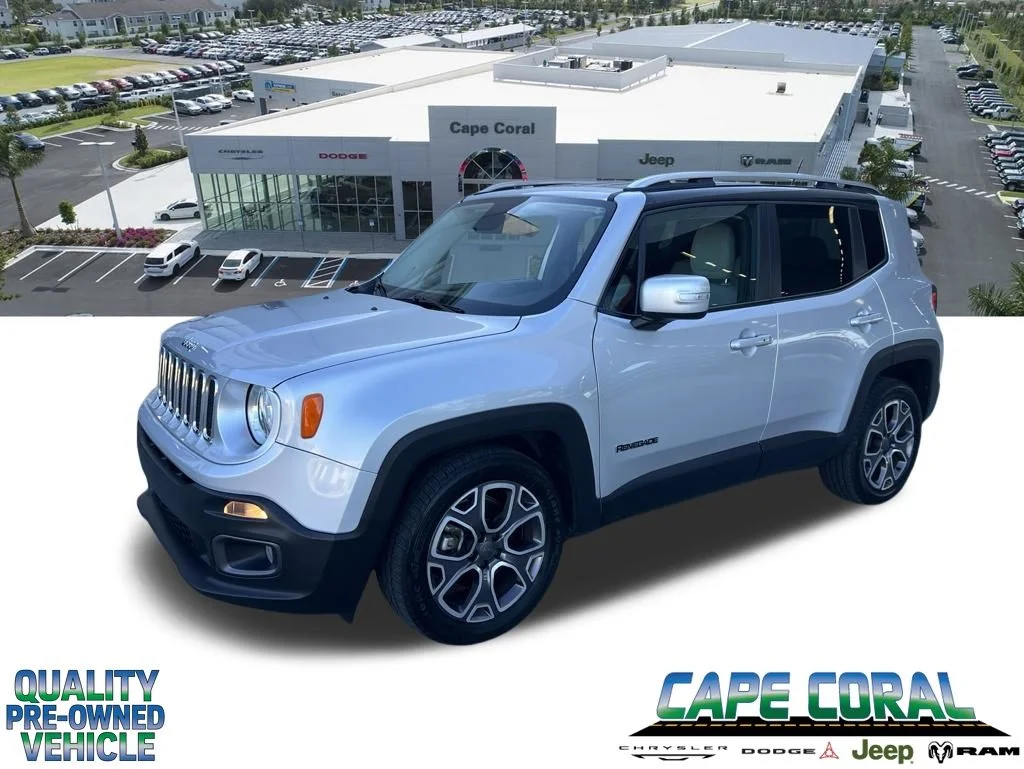 Used 2015 Silver Jeep Limited image 1
