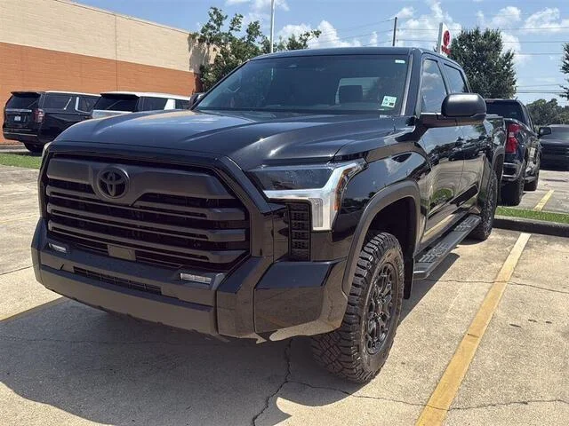 Used 2025 Midnight Black Metallic Toyota SR5 image 1