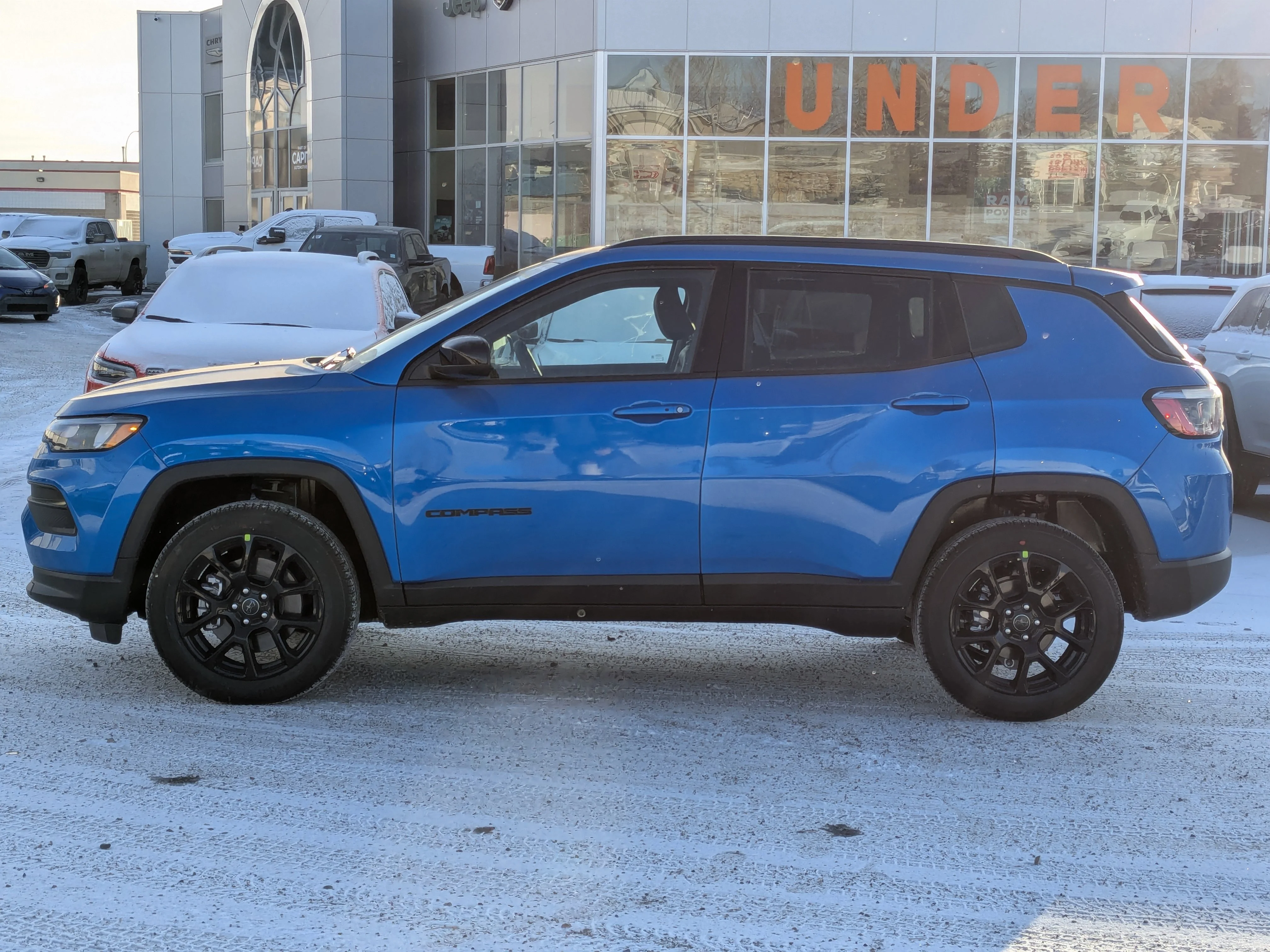 New 2026 Blue Jeep North - Altitude Special Edition 18 inch Black Wheels image 5