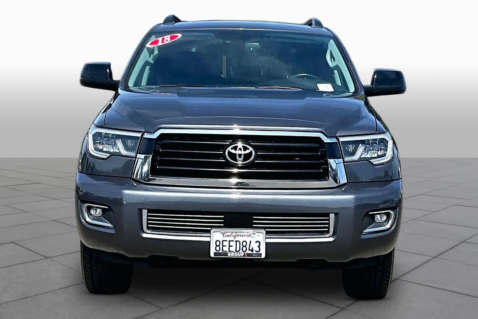 Used 2018 Magnetic Gray Metallic Toyota TRD Sport image 3