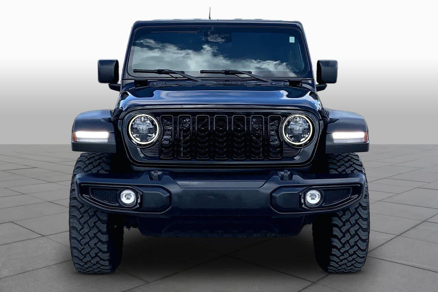 Used 2024 Black Clearcoat Jeep Willys image 4