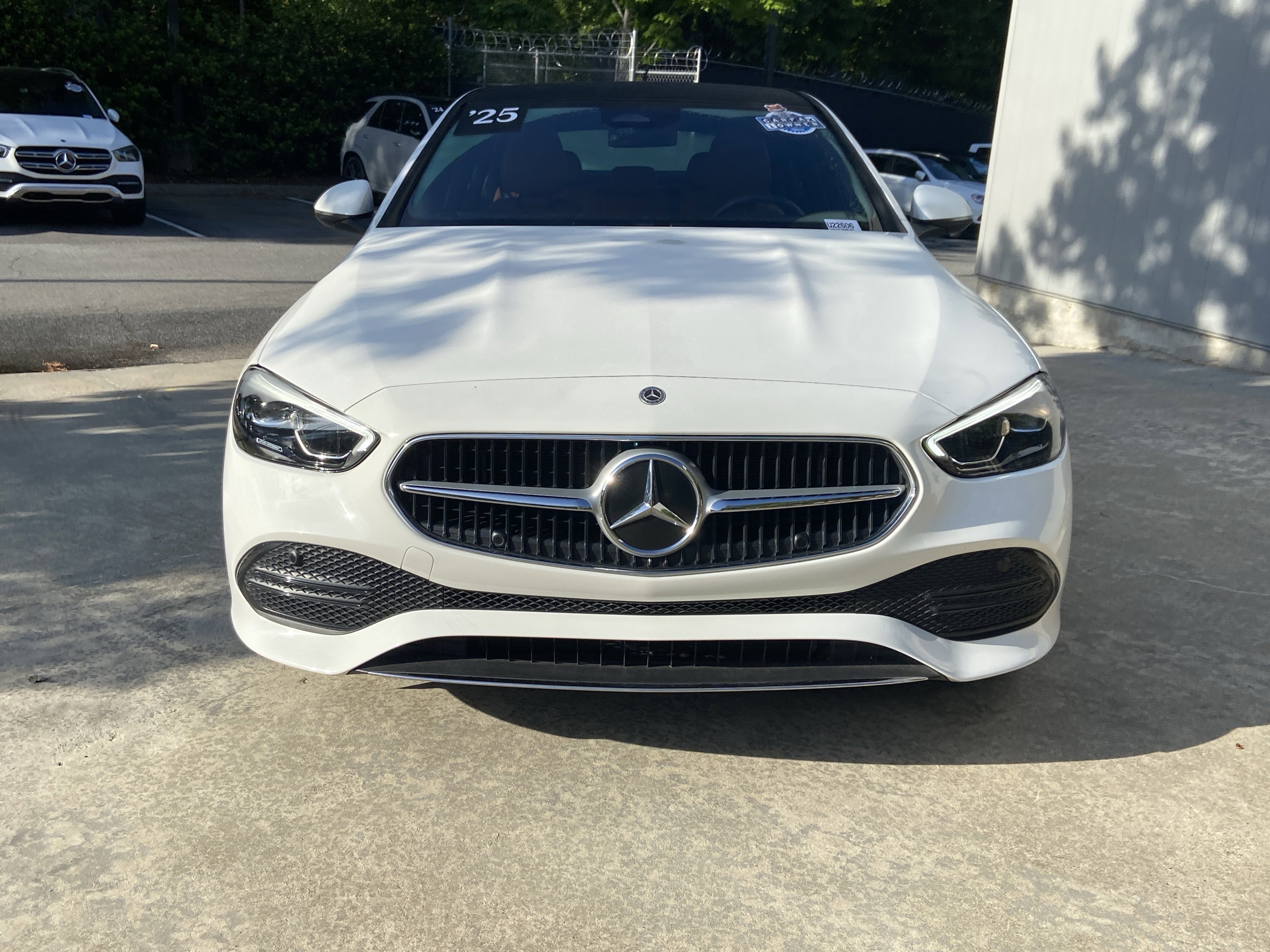 Certified Used 2025 Polar White Mercedes-Benz C 300 Sedan image 3