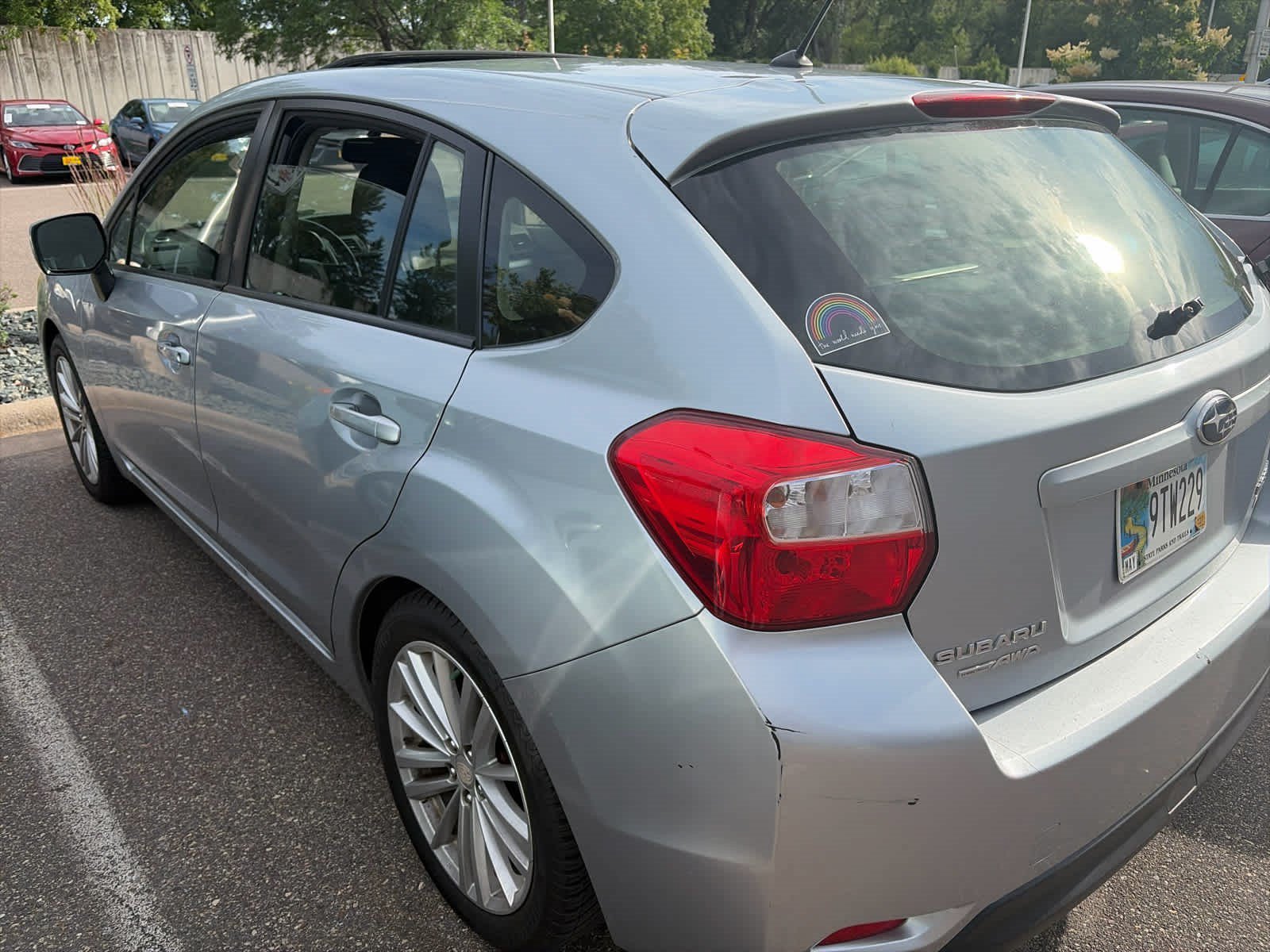 Used 2013 Ice Silver Metallic Subaru 2.0i Premium image 3