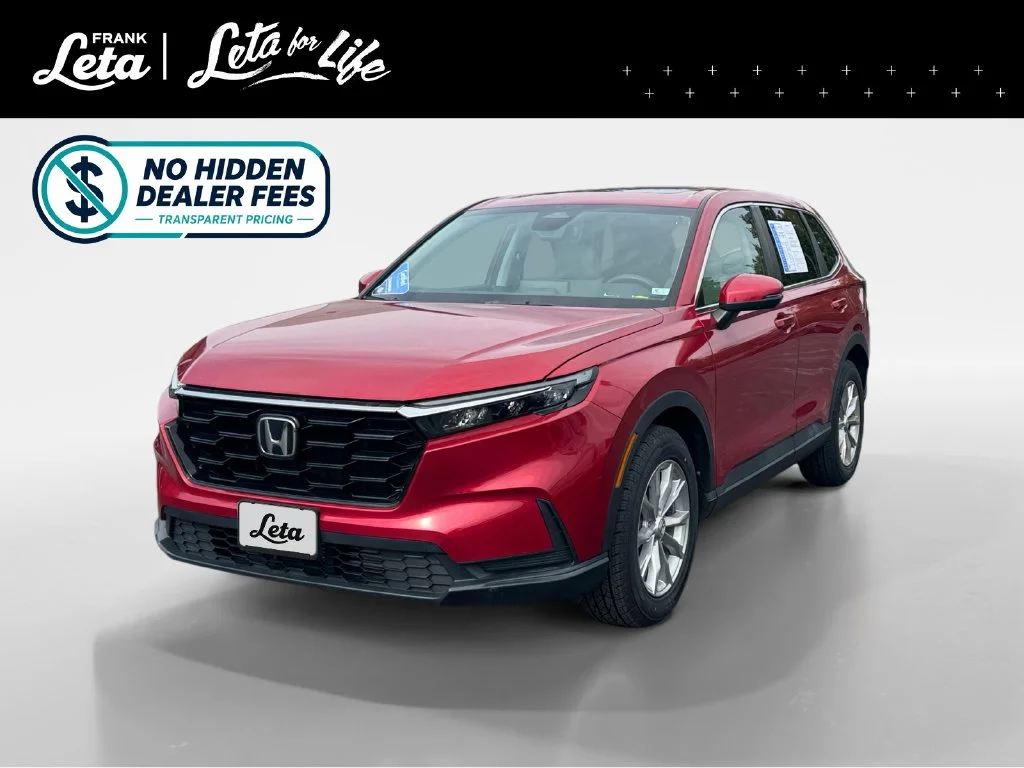 Certified Used 2023 Radiant Red Metallic Honda 1.5T AWD EX image 1