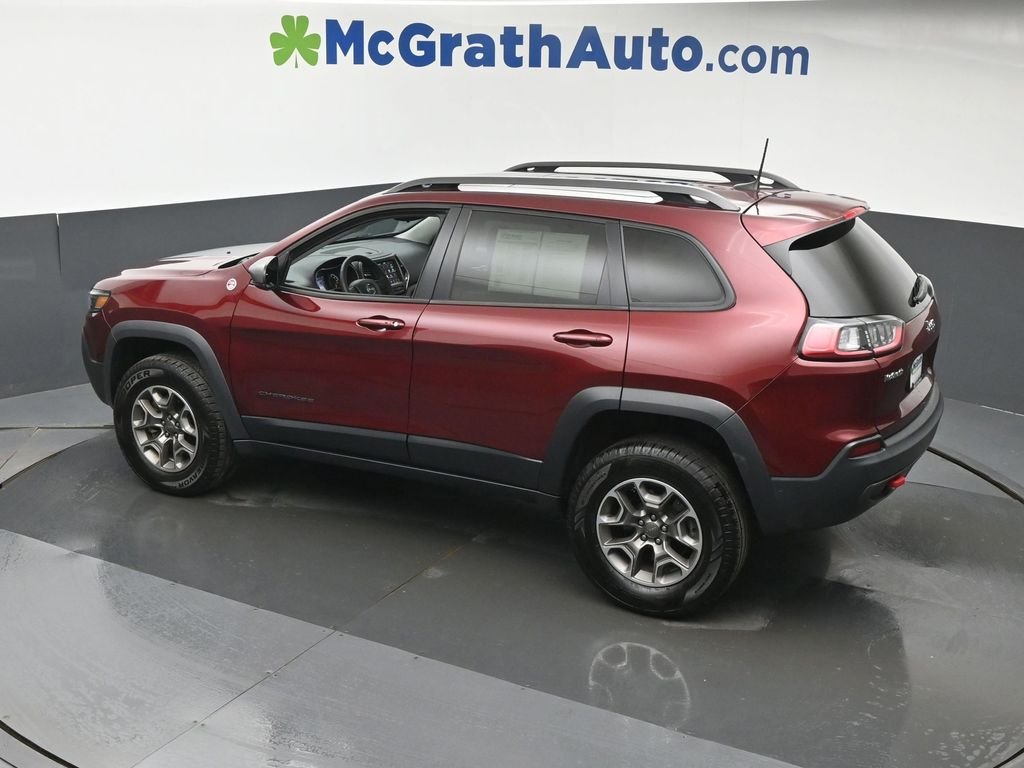Used 2021 Red Jeep Trailhawk image 25