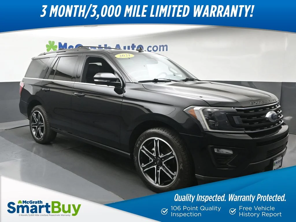 Certified Used 2021 Black Ford Limited image 1