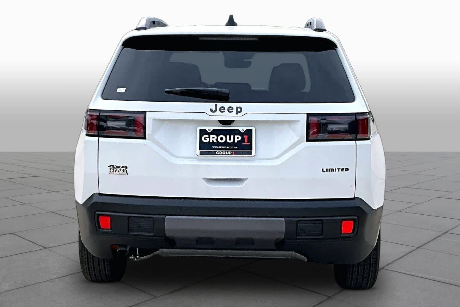 New 2026 Bright White Clear-Coat Exterior Paint Jeep Limited image 5