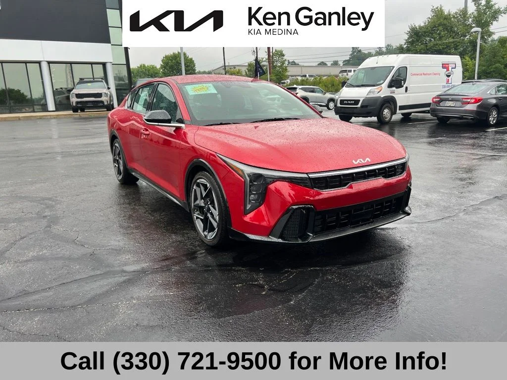 Certified Used 2025 Red Kia GT-Line image 6