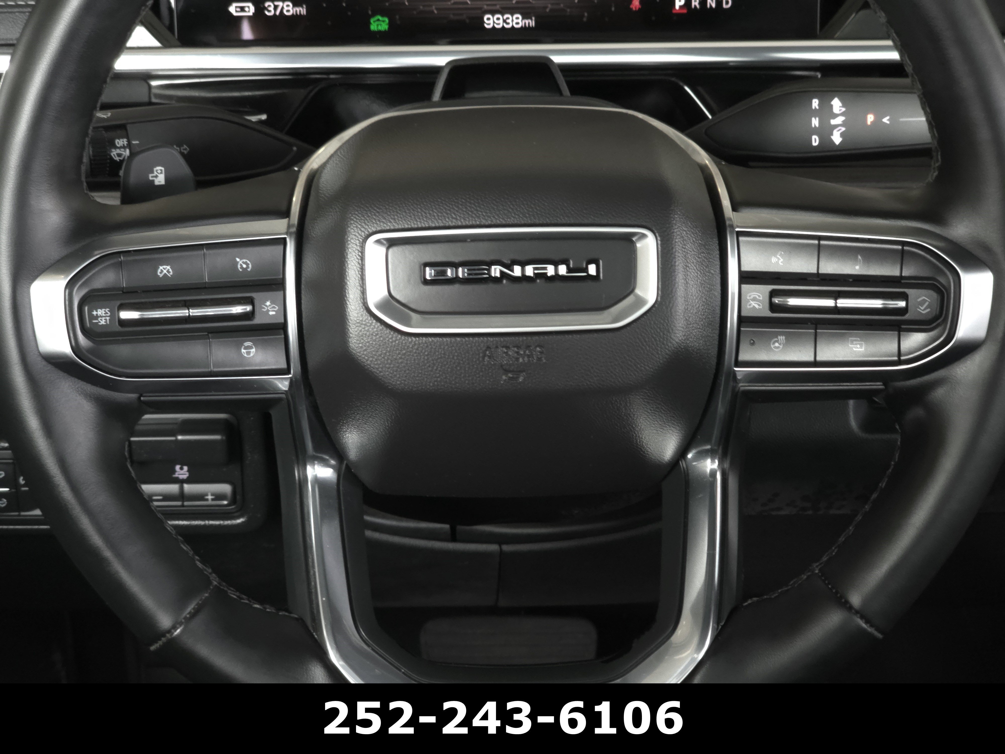 Used 2025 Thunderstorm Gray GMC Max Range Denali image 18