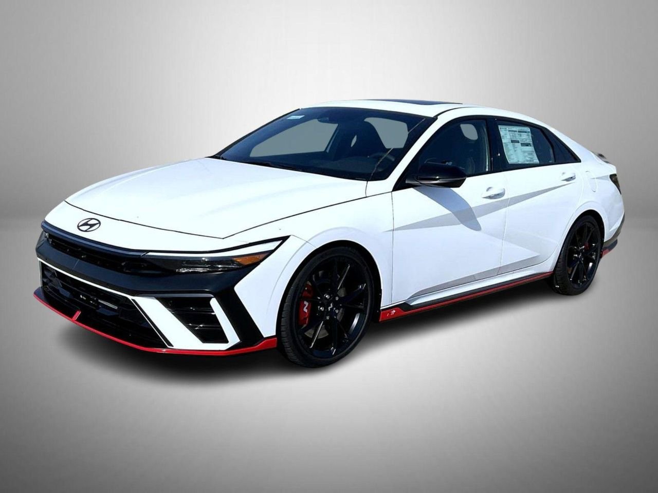 New 2026 White Hyundai Base image 1