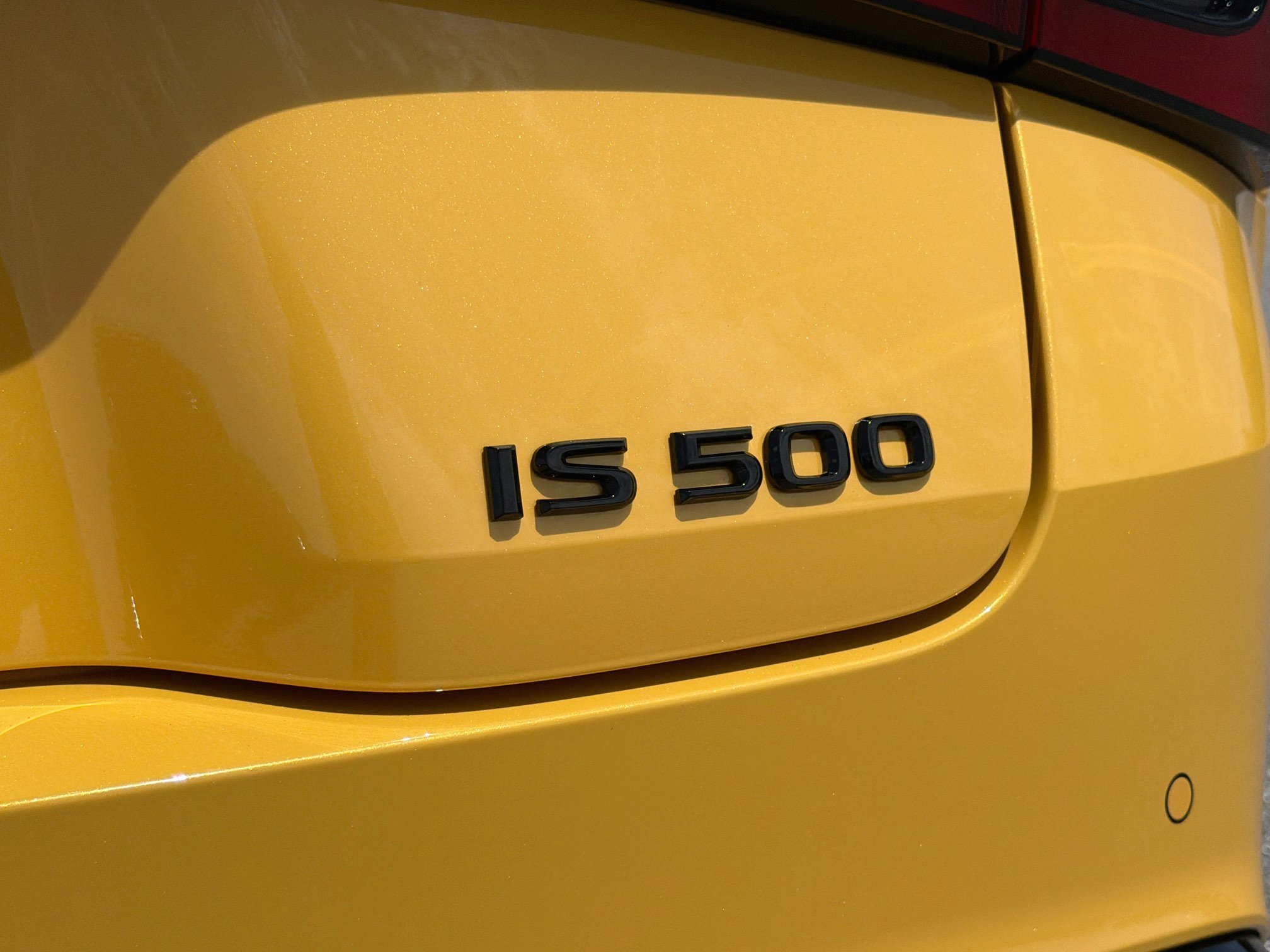 Used 2025 Flare Yellow Lexus IS 500 F SPORT Performance image 11