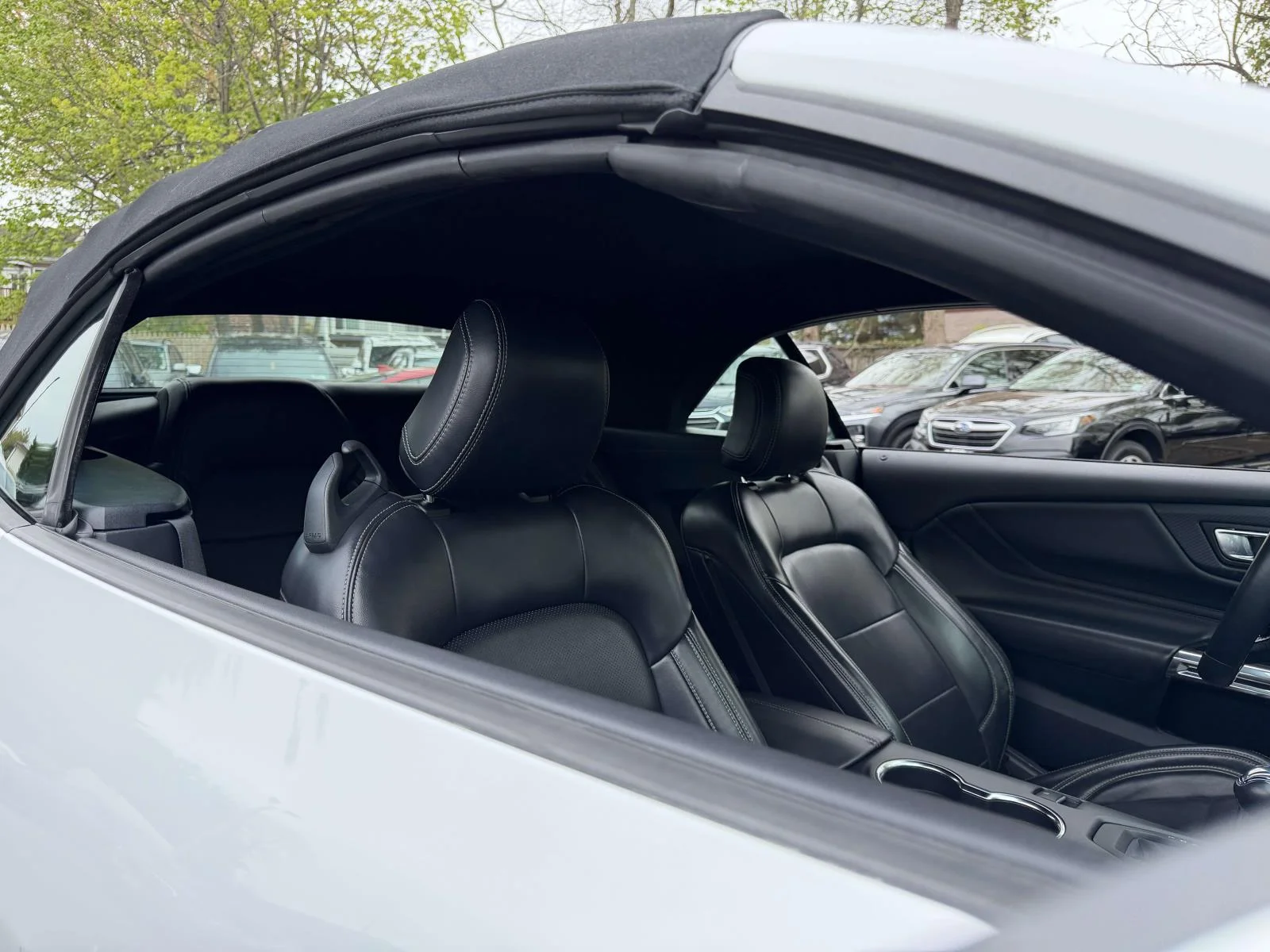 Used 2024 White Ford EcoBoost Premium image 11