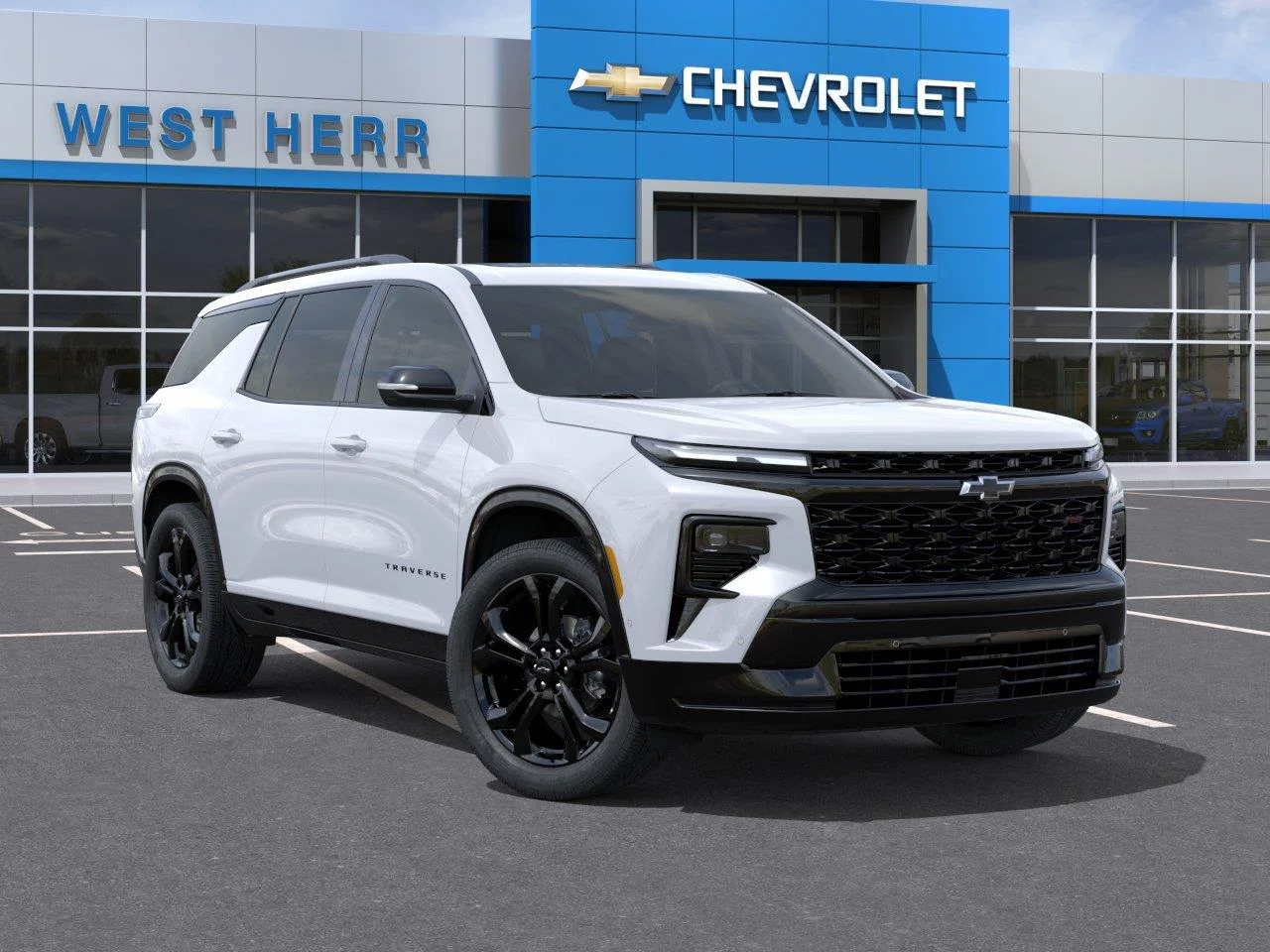 New 2027 Polar White Tricoat Chevrolet RS image 7