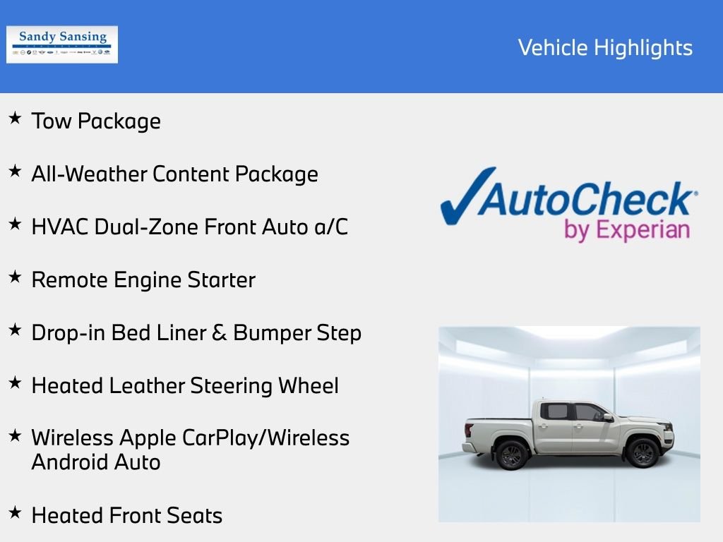 New 2026 Glacier White Nissan Crew Cab SV image 8