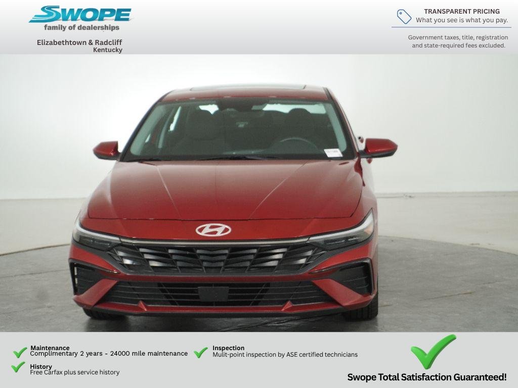 Used 2025 Ultimate Red Hyundai SEL Convenience image 8