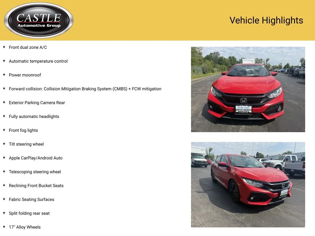 Used 2019 Red Honda EX image 3