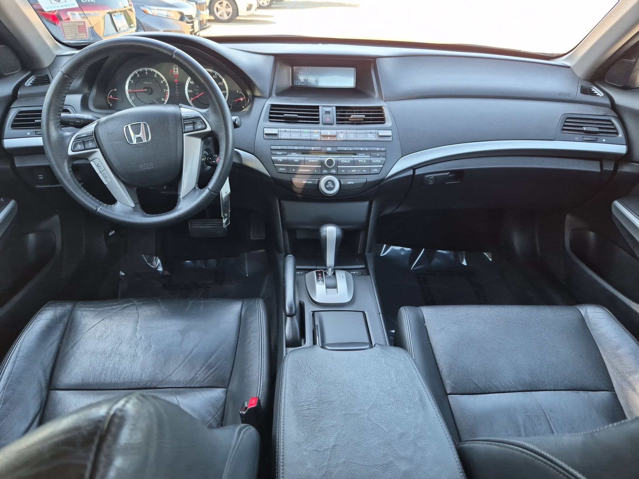 Used 2010 Crystal Black Pearl Honda EX-L Sedan image 21