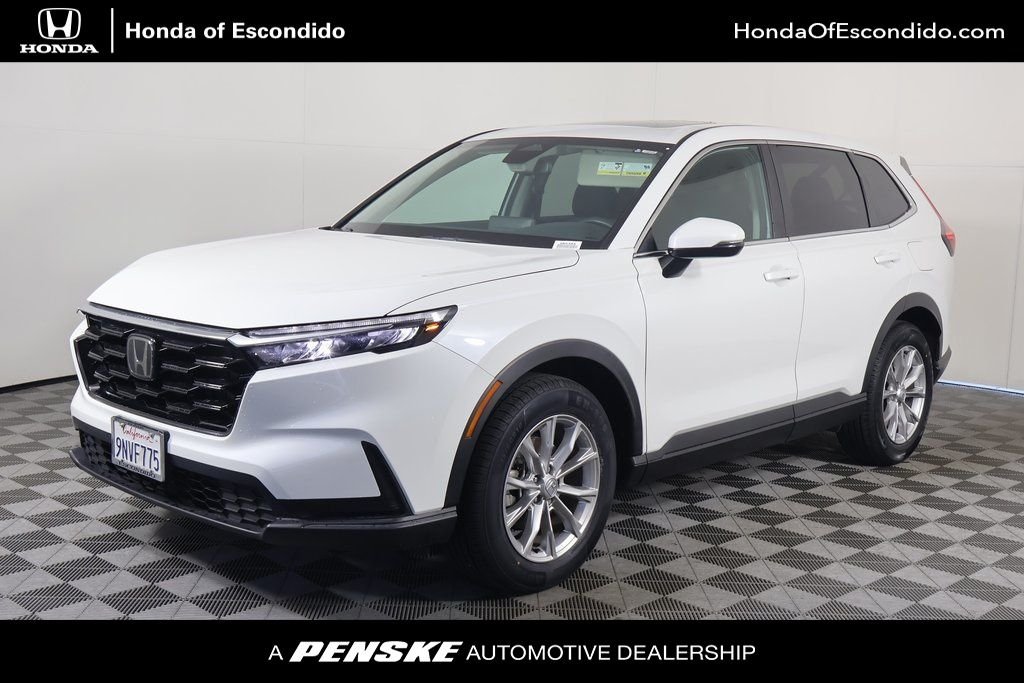 Used 2025 Platinum White Pearl Honda EX image 1