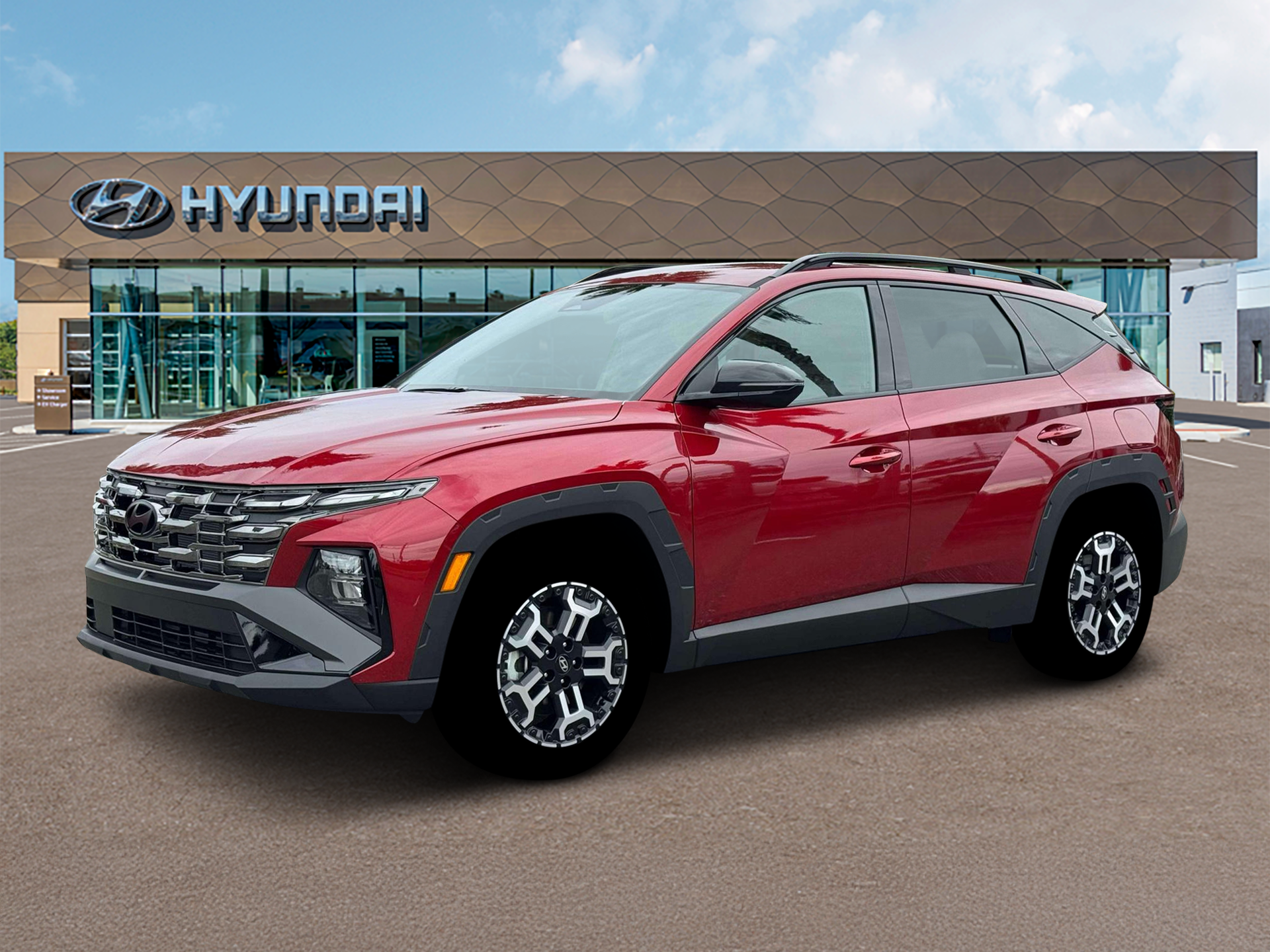 New 2026 Red Hyundai XRT FWD image 2