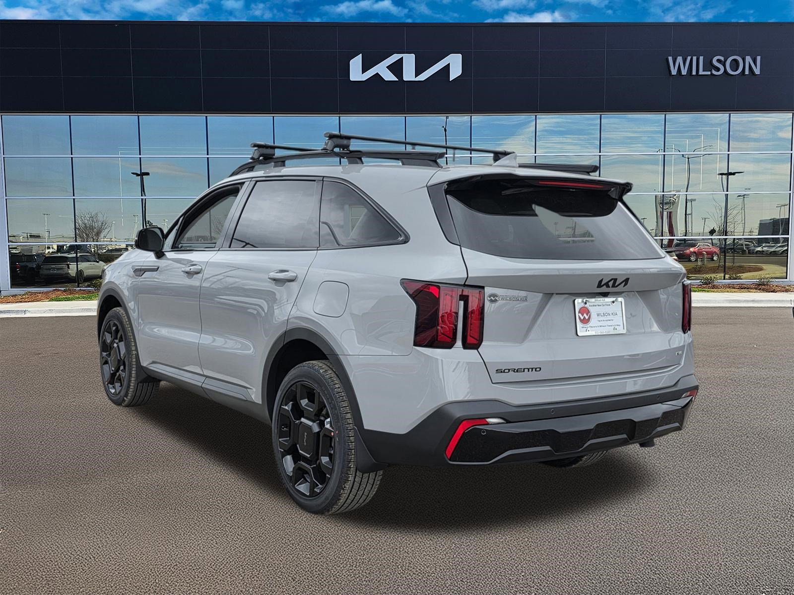 New 2026 Wolf Gray Kia X-Line EX AWD image 3