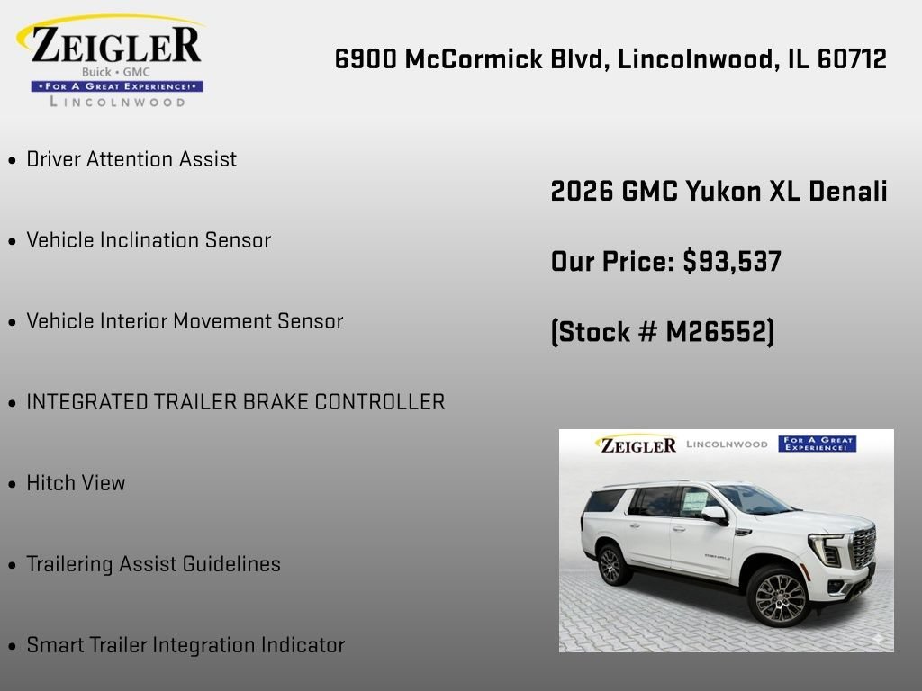 2026 GMC Yukon XL Denali - Photo 36