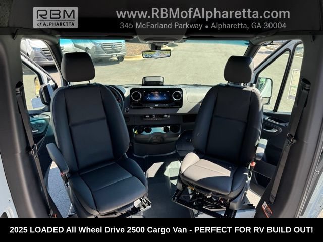 New 2025 Silver Gray Mercedes-Benz 2500 High Roof All Wheel Drive with 144 Wheel Base image 19
