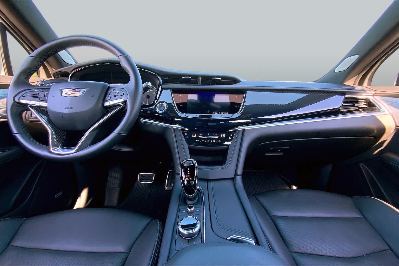 Used 2025 Crystal White Tricoat Cadillac AWD Sport image 15