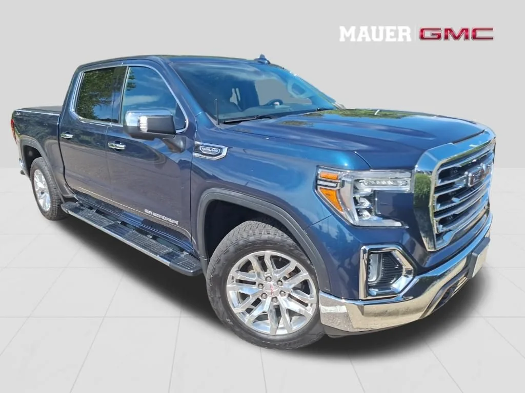 Used 2021 GMC Sierra 1500 SLT with VIN 3GTU9DEDXMG387927 for sale in Inver Grove Heights, Minnesota