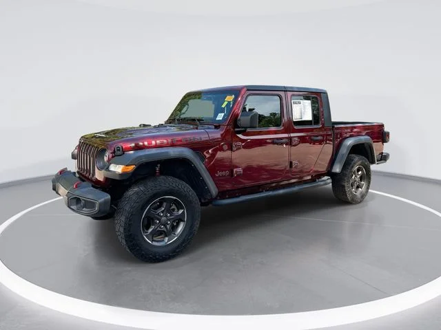 Used 2021 Red Jeep Rubicon image 1