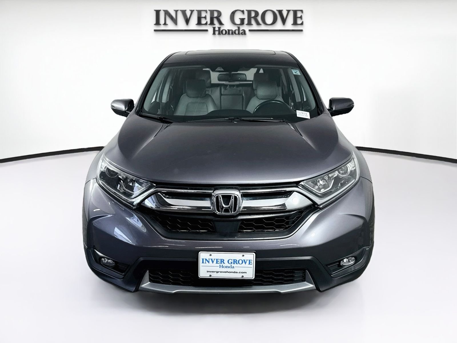 Used 2019 Honda CR-V EX-L with VIN 5J6RW2H8XKL011613 for sale in Inver Grove Heights, Minnesota