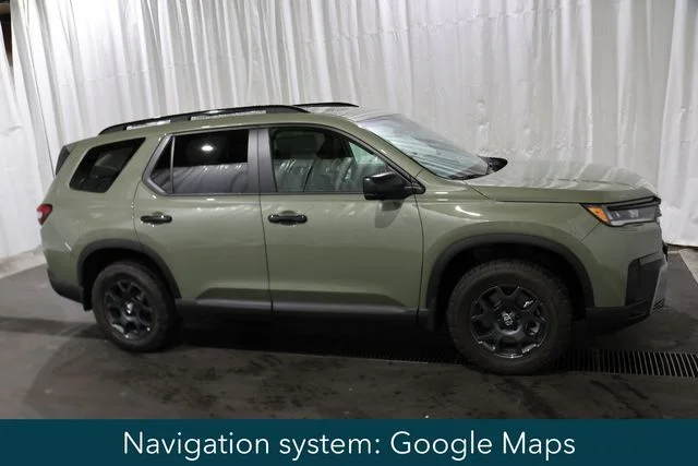 New 2026 Ash Green Metallic Honda AWD TrailSport image 2