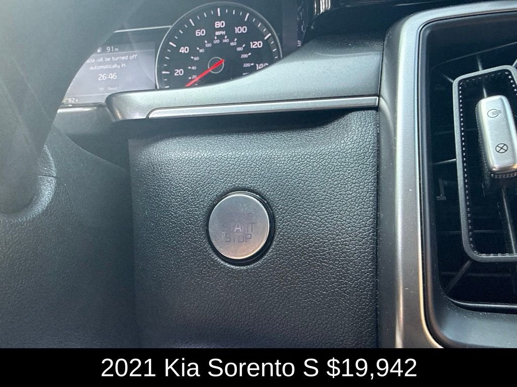 Used 2021 Ebony Black Kia S image 23