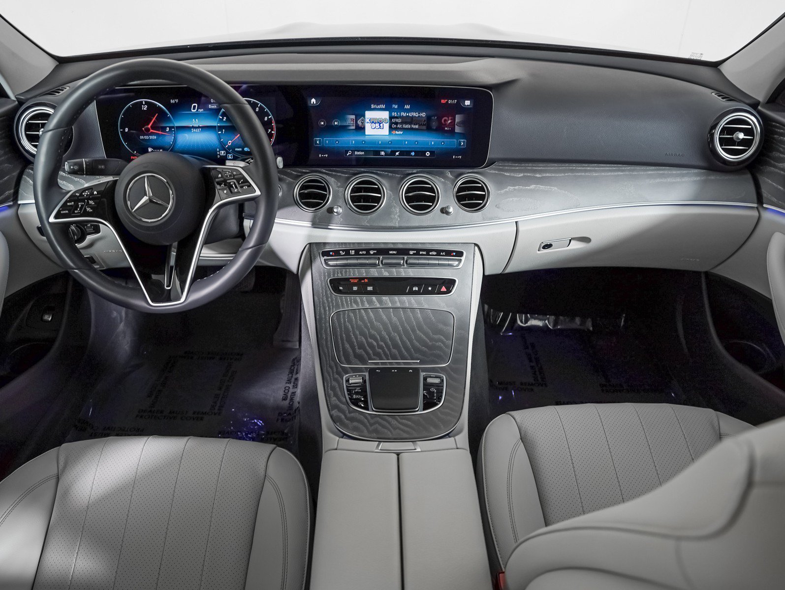 Certified Used 2023 Black Mercedes-Benz E 450 4MATIC® Sedan image 13