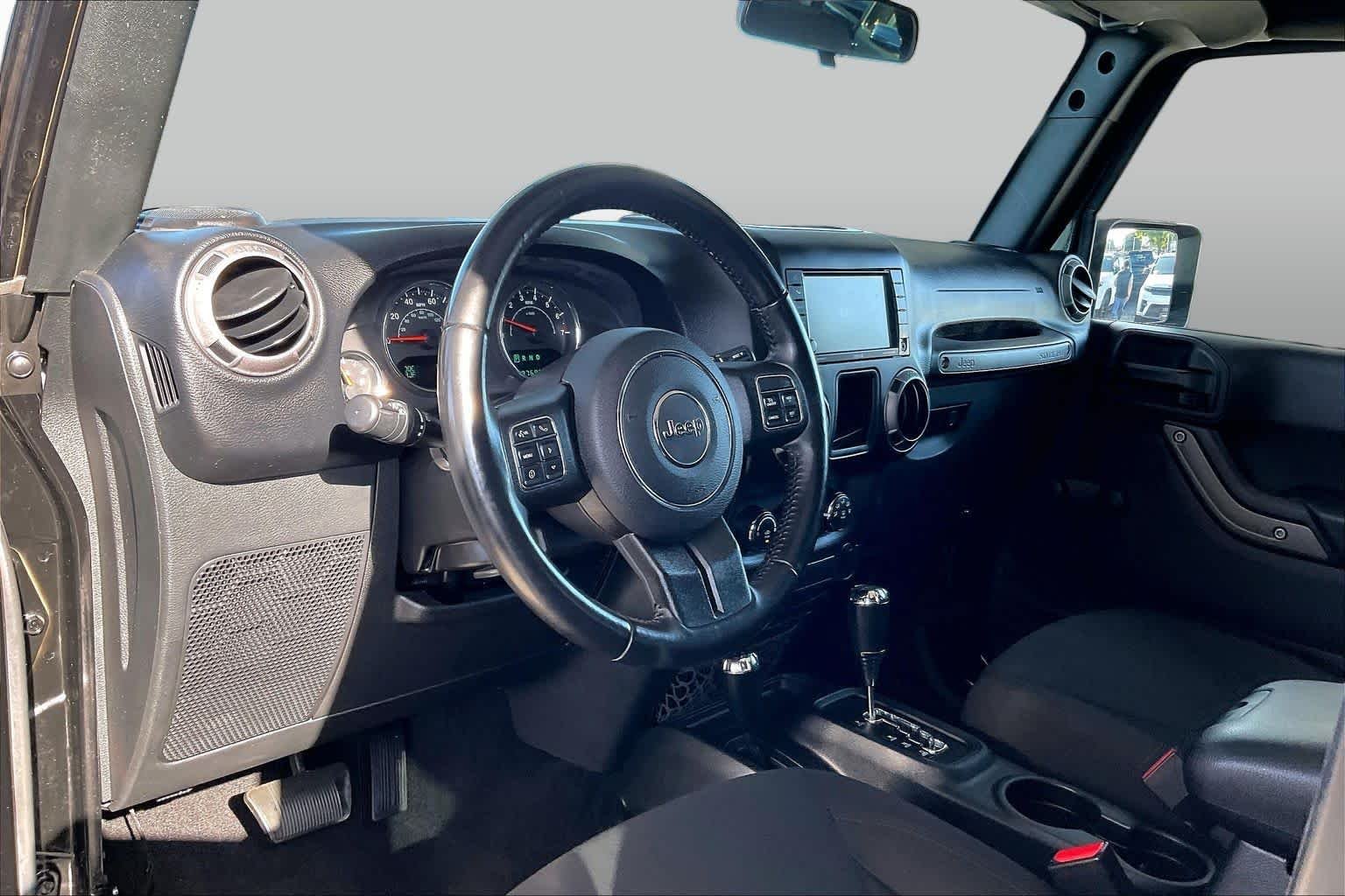 Used 2017 Black Clearcoat Jeep Sport image 16