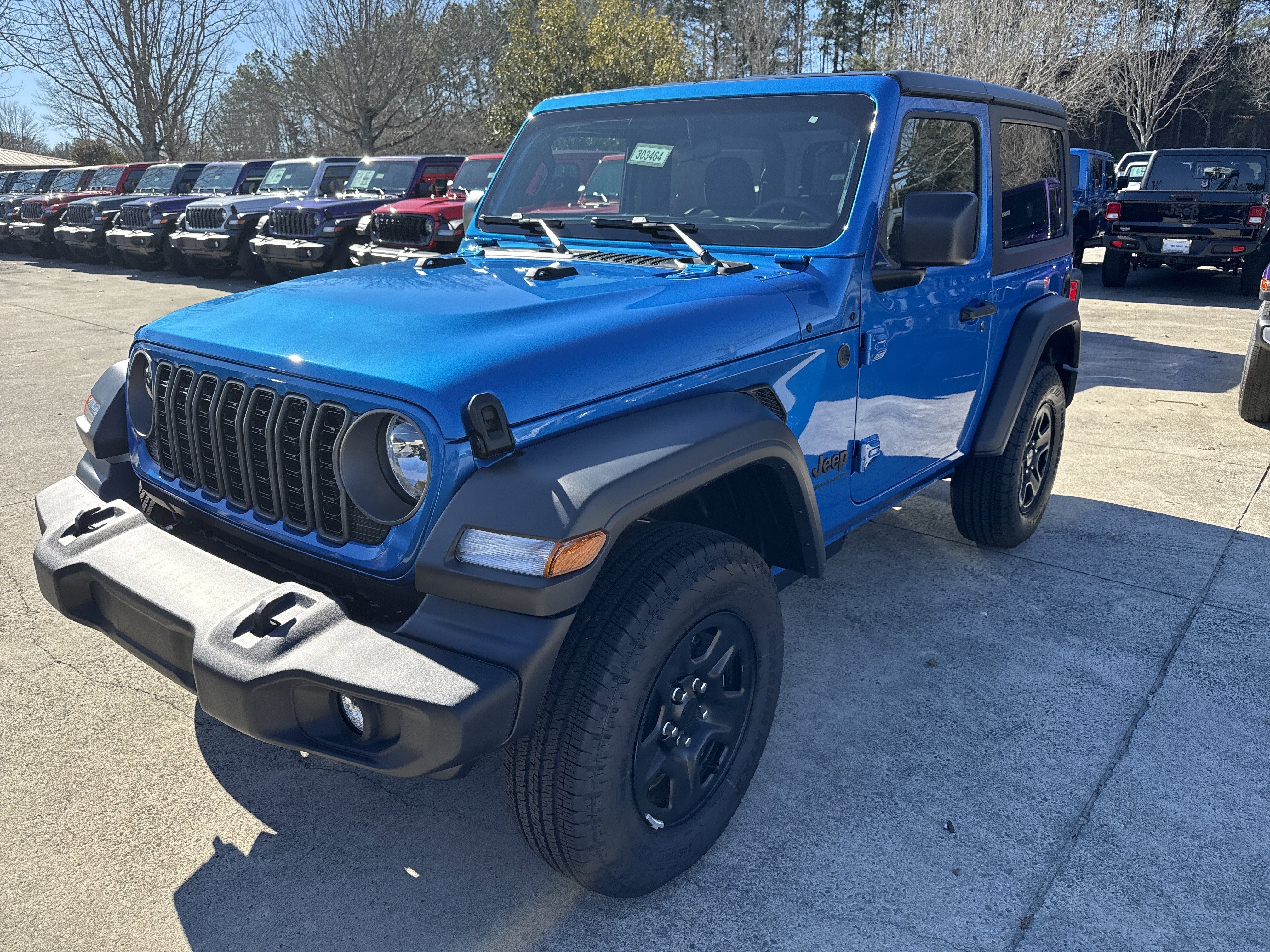 New 2026 Hydro Blue Pearlcoat Jeep Sport image 3